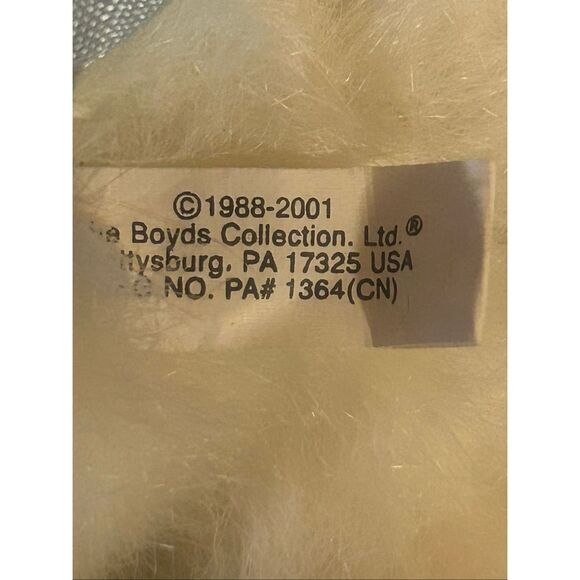 Boyds Bears AngelBoy Bear Blue Star Plush 5” Baby’s First Christmas Ornament (58 - Picture 7 of 7